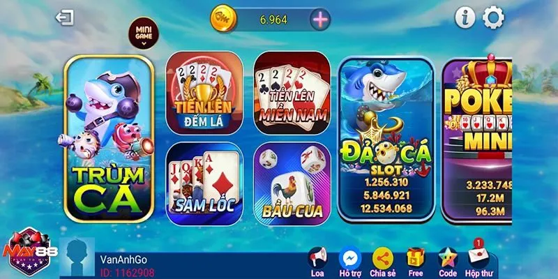 Game bài với tính năng vô cùng độc đáo