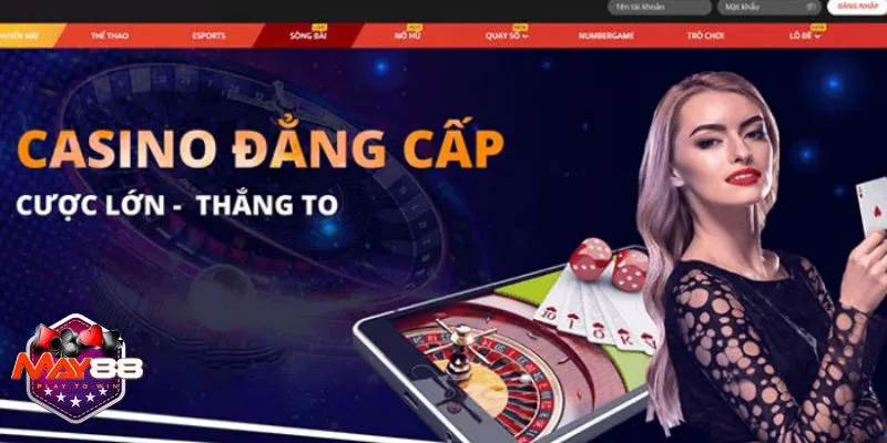 May88 là nhà cái hàng đầu trong lĩnh vực giải trí cá cược trực tuyến hiện nay.