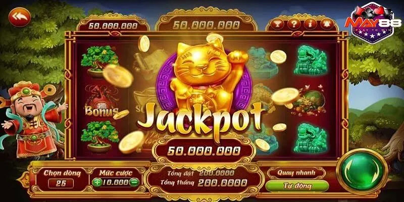 Tiền cược được tích lũy trong một hũ chung là jackpot
